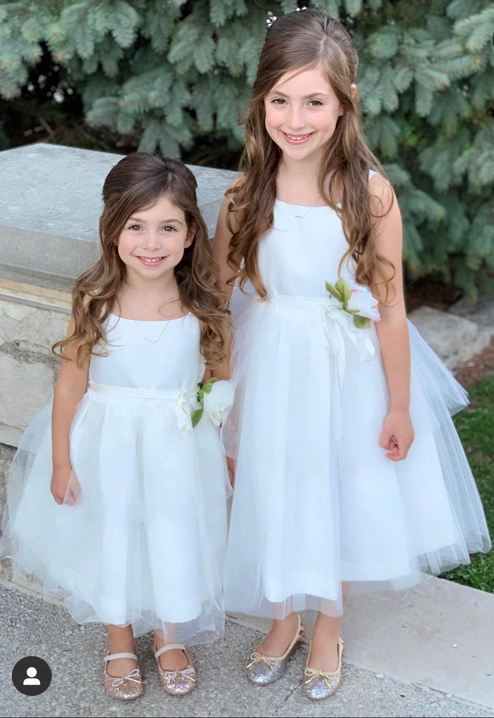 Girls US Angles popular Flowergirl Dress/Gown Size 5